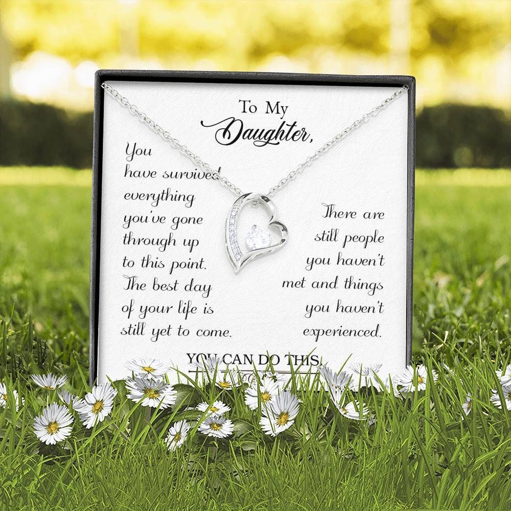 You Can Do This Forever Love Necklace For Daughter