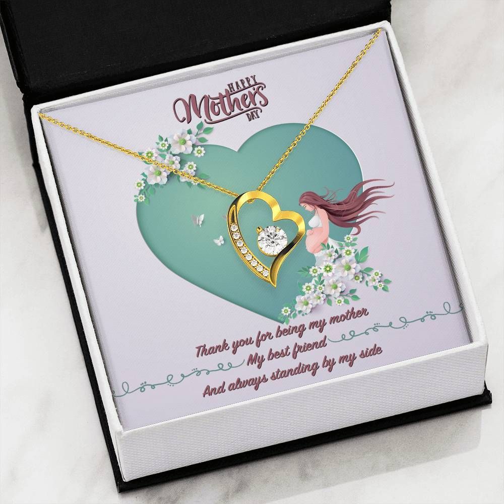 Thank You For Being My Mother Forever Love Necklace For MAma