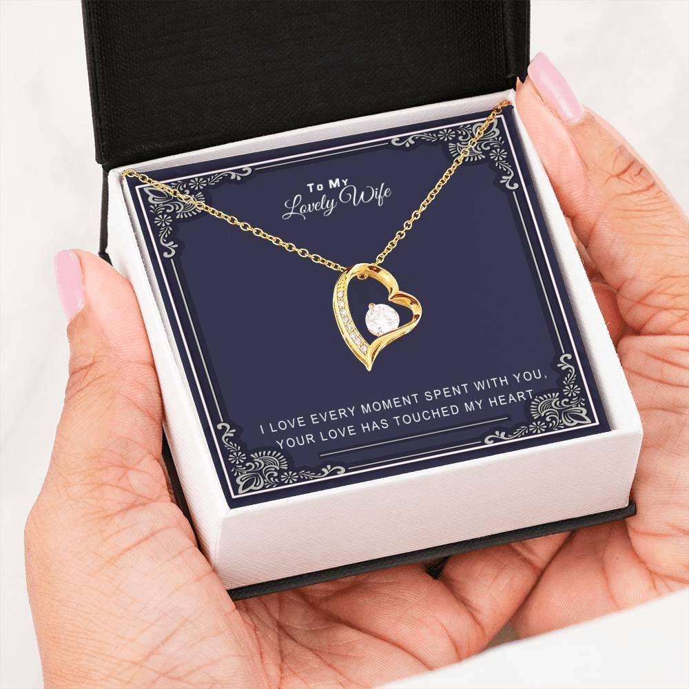 Love Every Moment Spent With You Forever Love Necklace For Wife