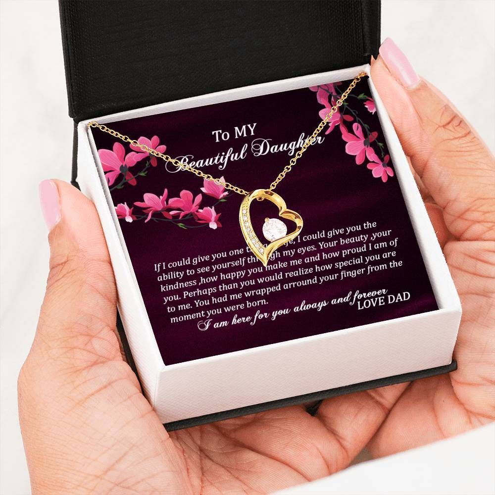 Always Here For You Forever Love Necklace For Daughter