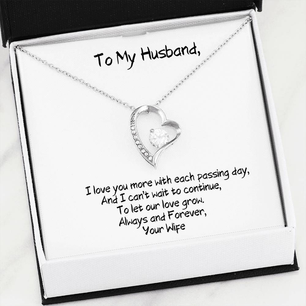 Each Passing Day Forever Love Necklace For Husband