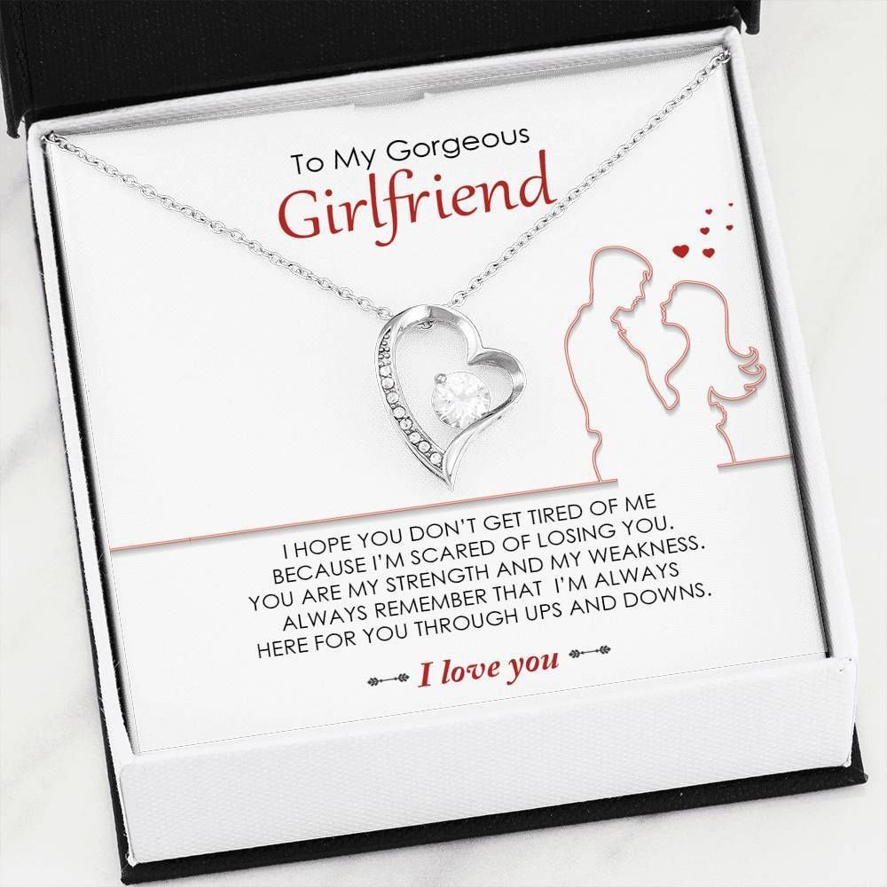 I'm Always Here For You Forever Love Necklace For Girlfriend