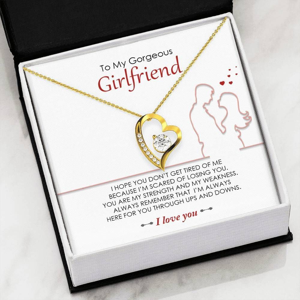 I'm Always Here For You Forever Love Necklace For Girlfriend