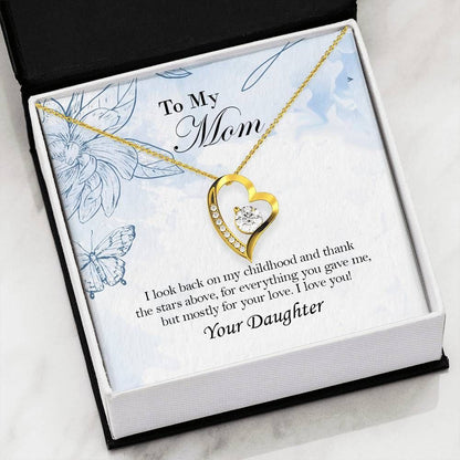 Thank The Stars Above Gift For Mom Forever Love Necklace