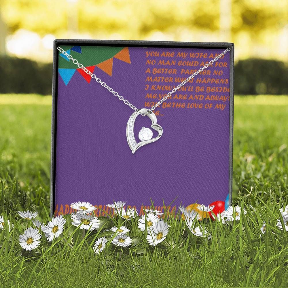 Birthday Gift For Friend Best Friend I Love You All Time Forever Love Necklace