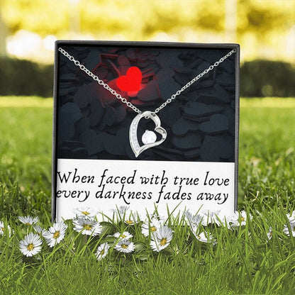 To Daughter True Love Removes All Darkness Forever Love Necklace