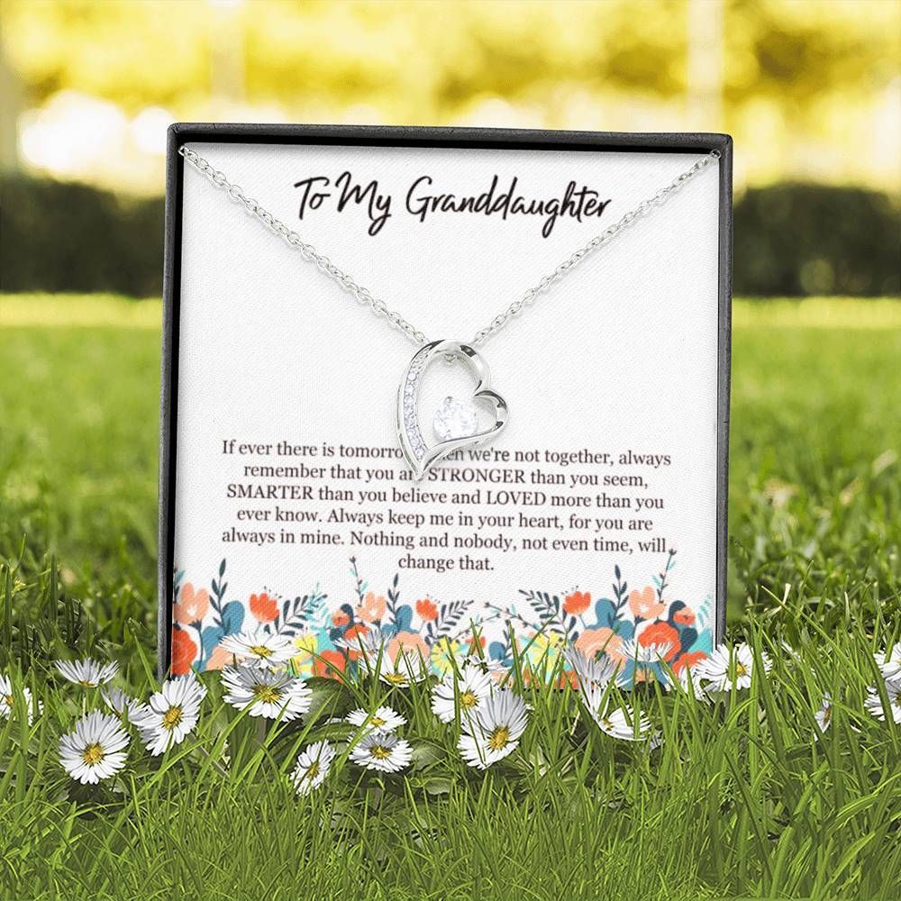 Nothing Can Change Who You Are Forever Love Necklace For Granddaughter