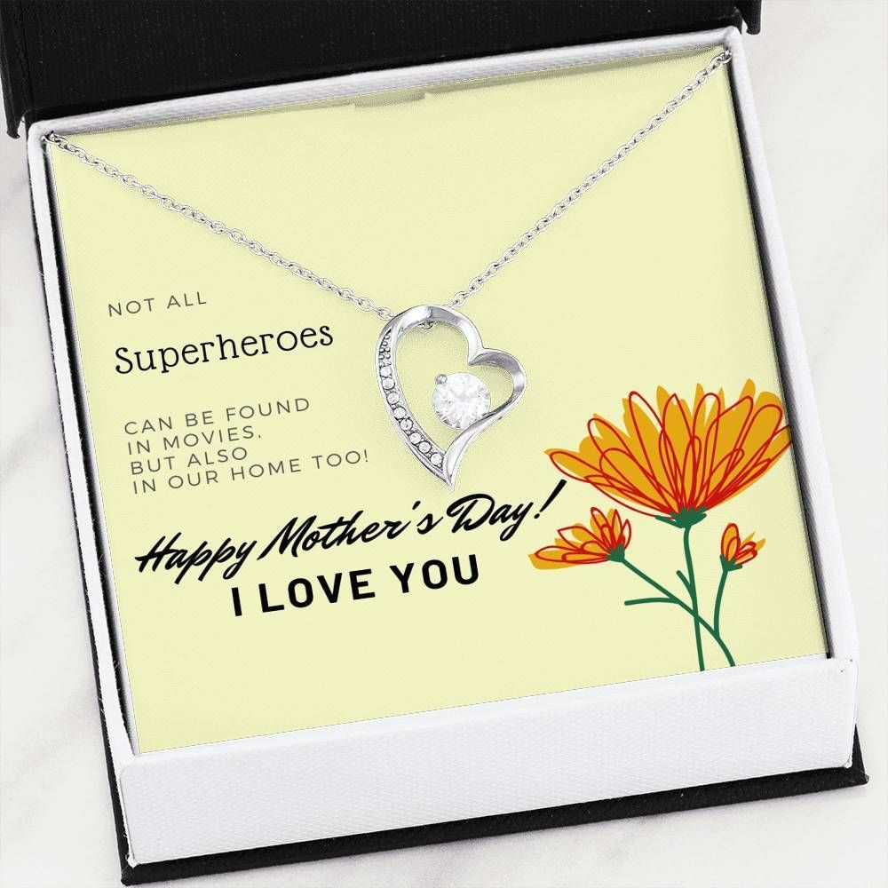 Mother's Day For Mom I Love You Forever Love Necklace