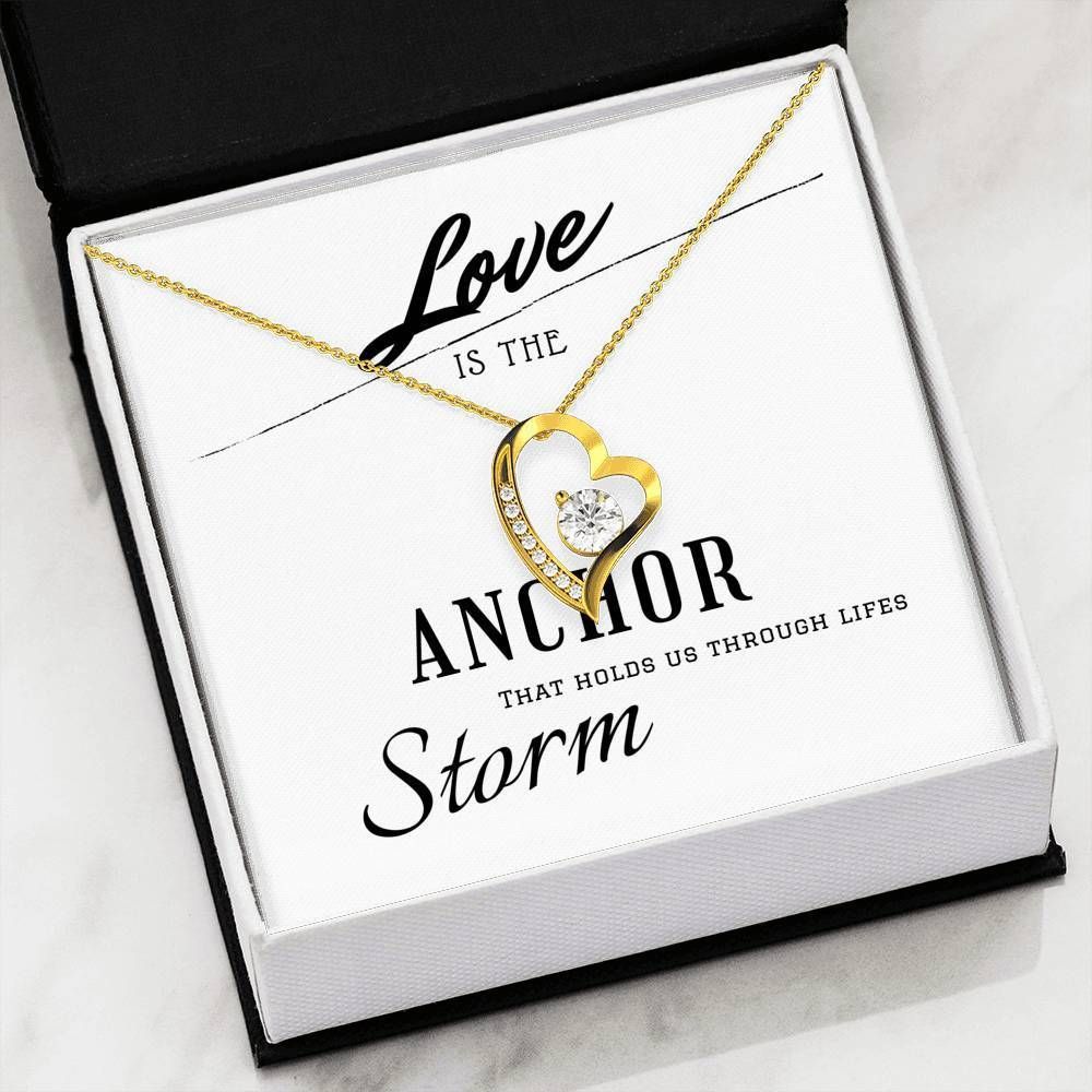 Love Is The Anchor Forever Love Necklace For Wife