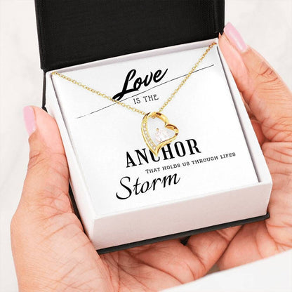 Love Is The Anchor Forever Love Necklace For Wife