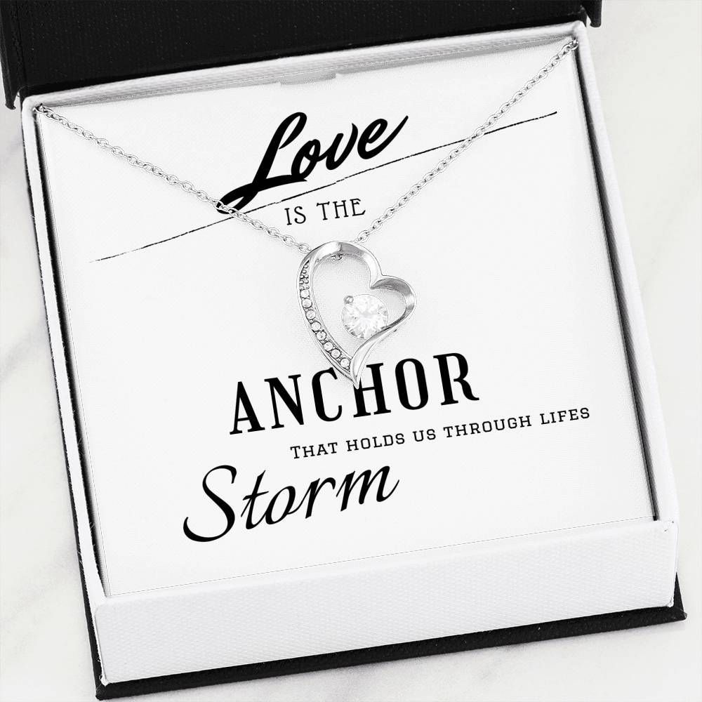 Love Is The Anchor Forever Love Necklace For Wife