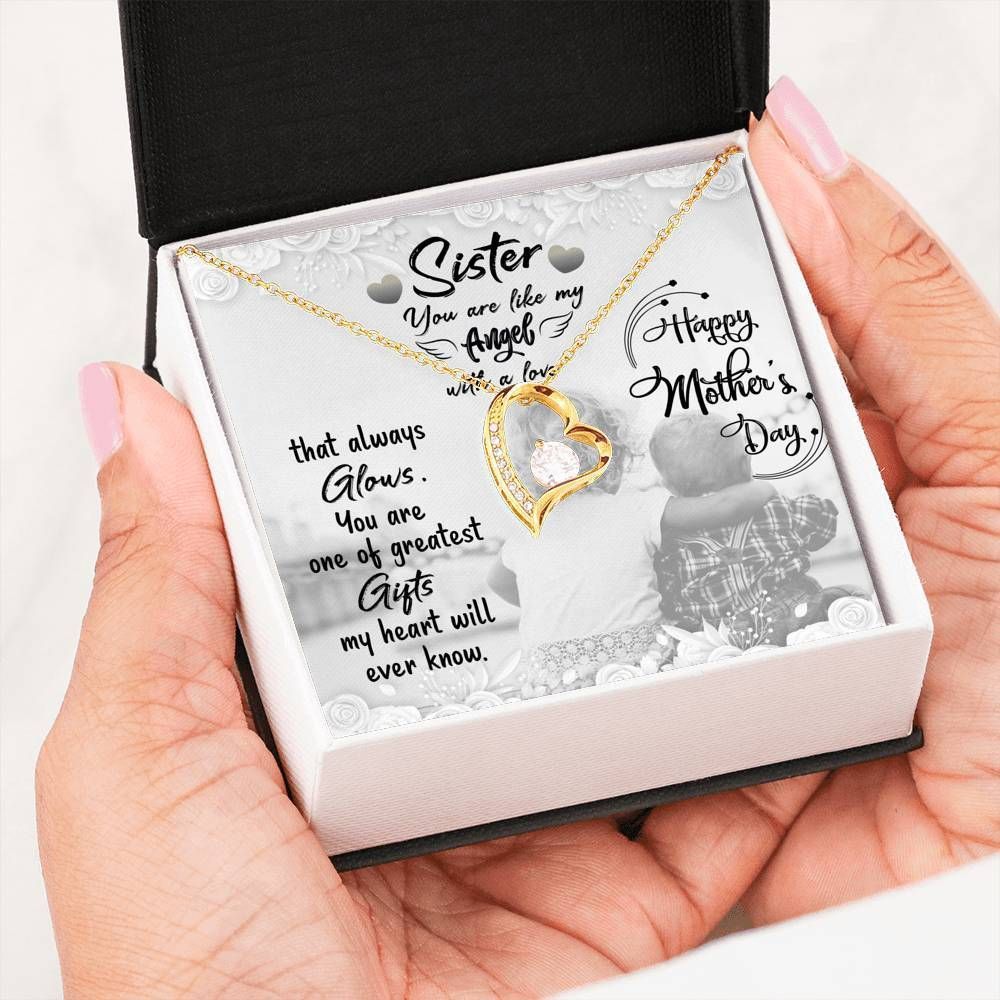 One Of Greatest Gifts Forever Love Necklace For Sister