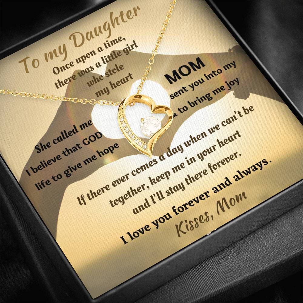 I'll Stay There Forever Forever Love Necklace For Daughter