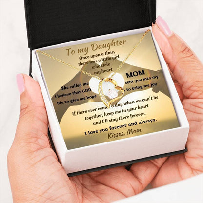 I'll Stay There Forever Forever Love Necklace For Daughter