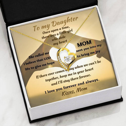 I'll Stay There Forever Forever Love Necklace For Daughter