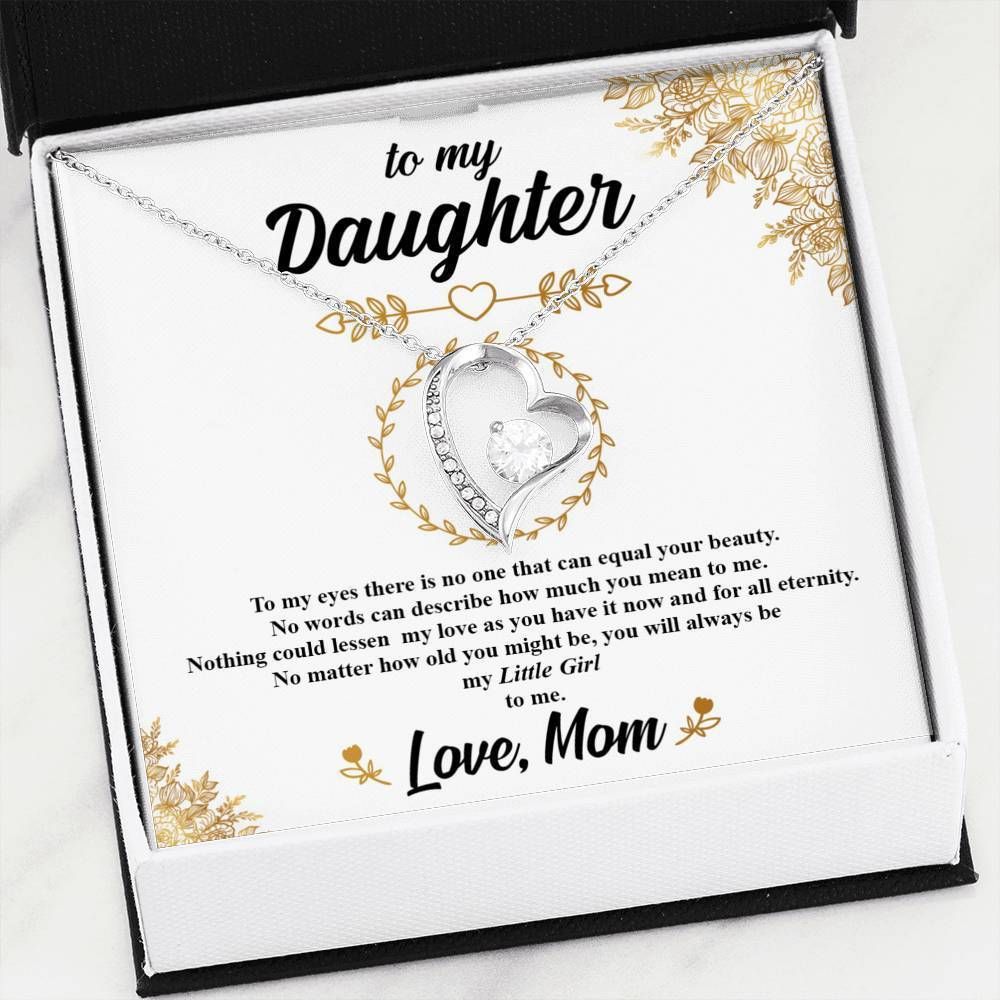 You Always Will Be My Little Girl Forever Love Necklace For Daughter