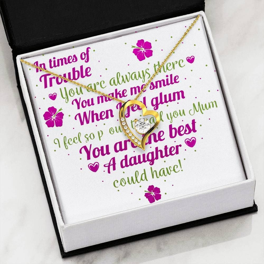 You Are The Best Forever Love Necklace For Daughter