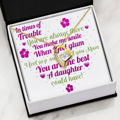 You Are The Best Forever Love Necklace For Daughter