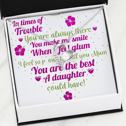 You Are The Best Forever Love Necklace For Daughter