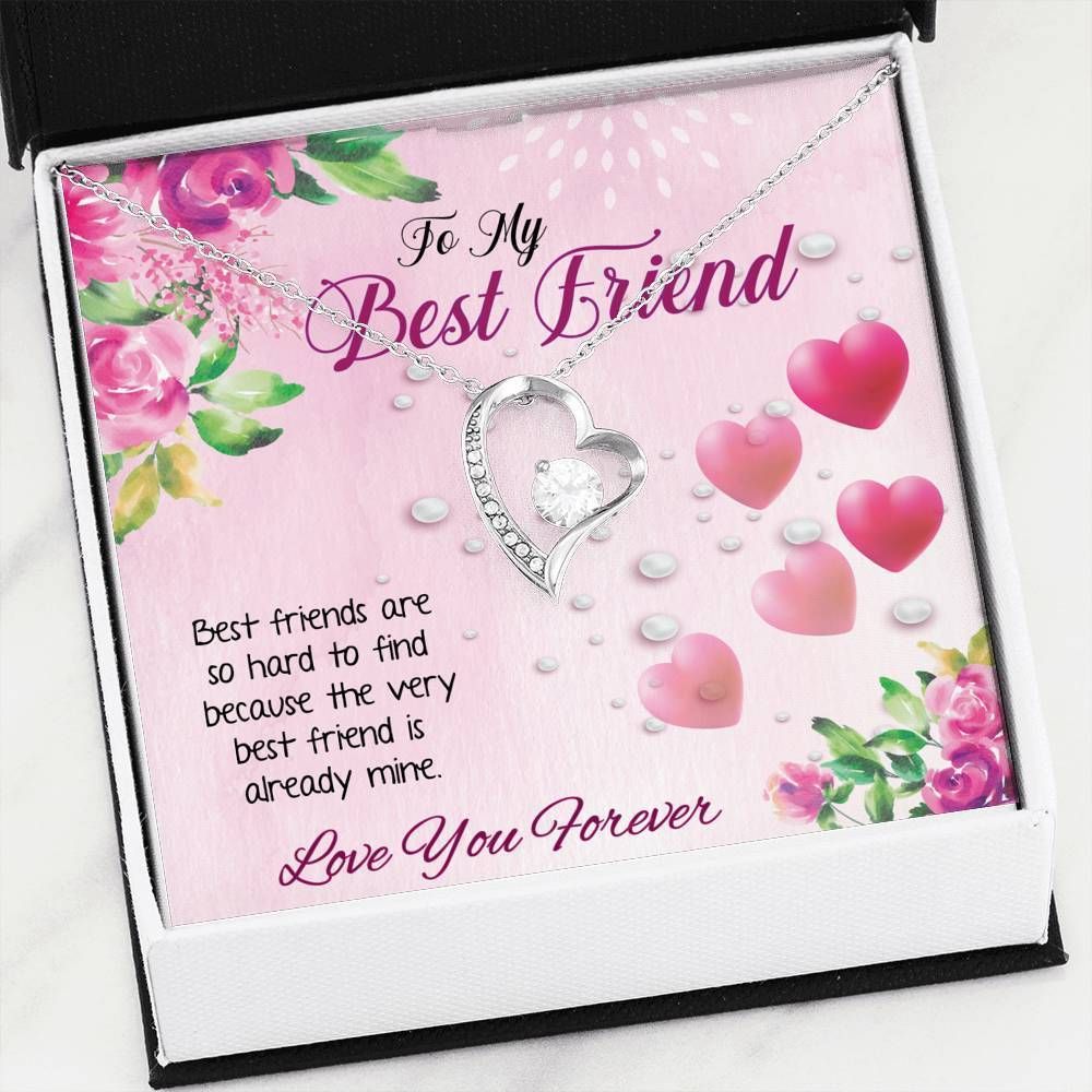 Best Friend Are So Hard To Find Forever Love Necklace For Bff