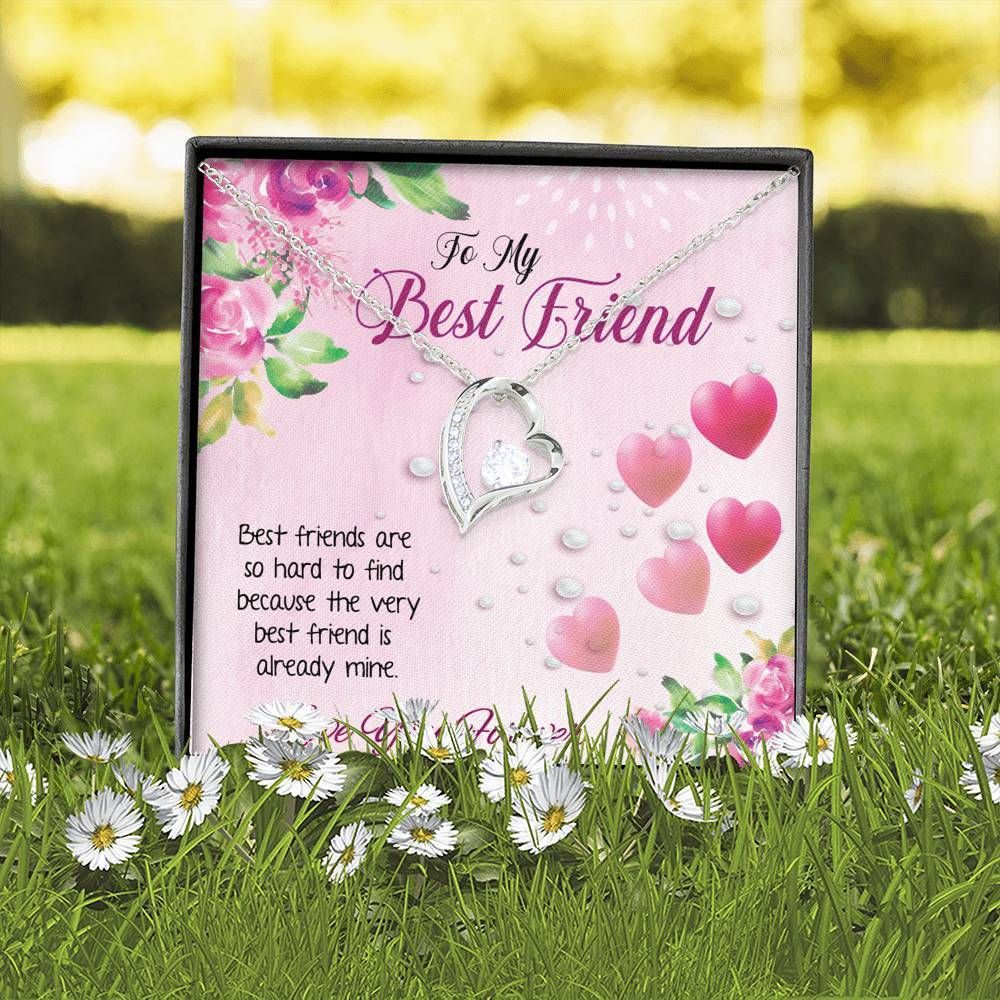 Best Friend Are So Hard To Find Forever Love Necklace For Bff