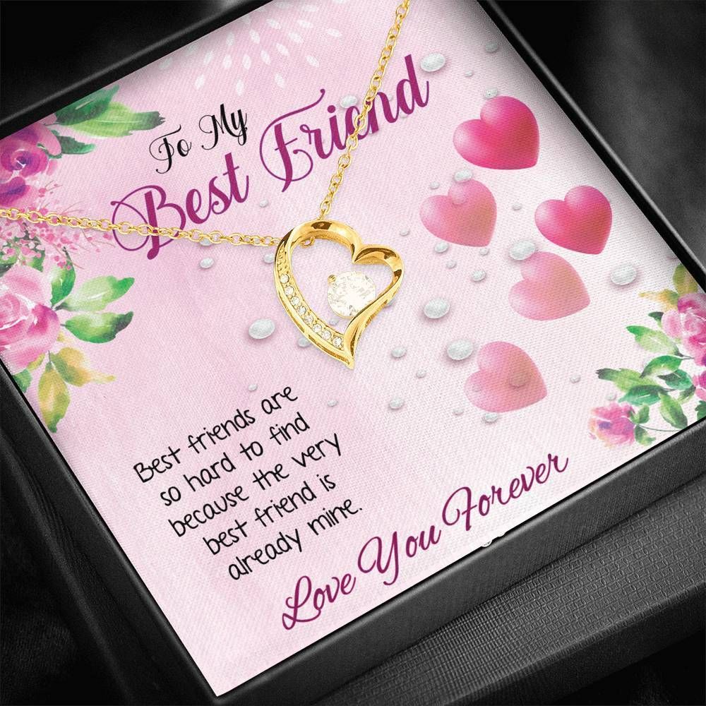 Best Friend Are So Hard To Find Forever Love Necklace For Bff