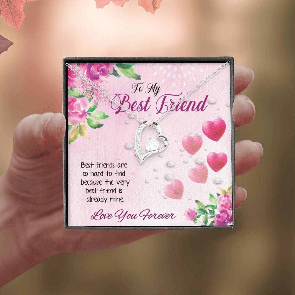 Best Friend Are So Hard To Find Forever Love Necklace For Bff