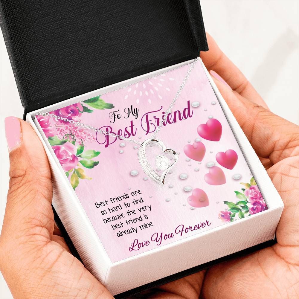 Best Friend Are So Hard To Find Forever Love Necklace For Bff