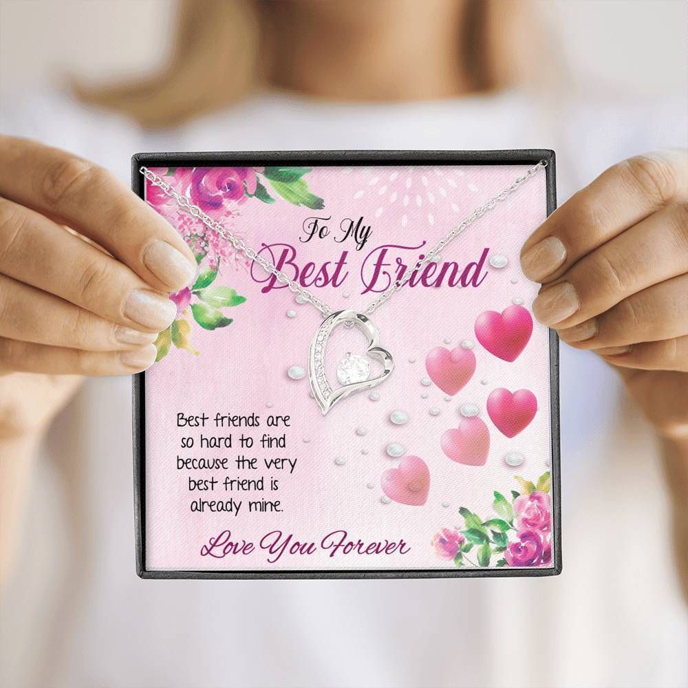 Best Friend Are So Hard To Find Forever Love Necklace For Bff