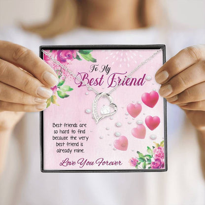 Best Friend Are So Hard To Find Forever Love Necklace For Bff