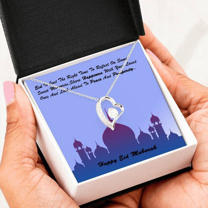 Sweet Memories Eid Happy Eid Forever Love Necklace