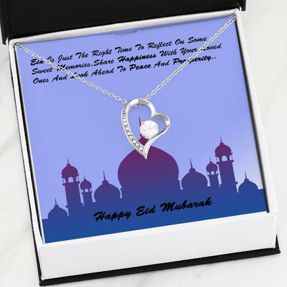 Sweet Memories Eid Happy Eid Forever Love Necklace