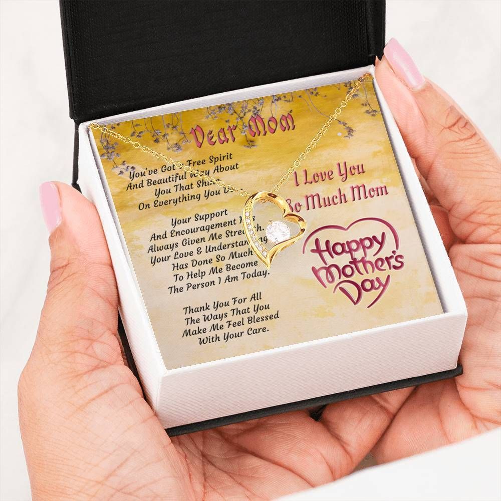 You Got A Free Spirit Mother's Day Gift For Mom Forever Love Necklace