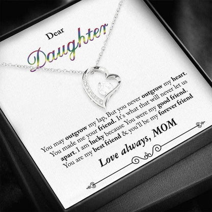 Remember That We Are Never Apart Forever Love Necklace For Daughter