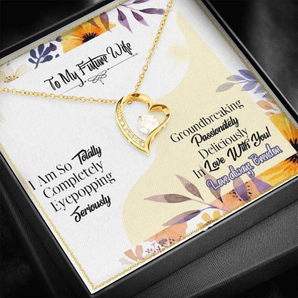 In Love With You Forever Love Necklace Gift For Wife