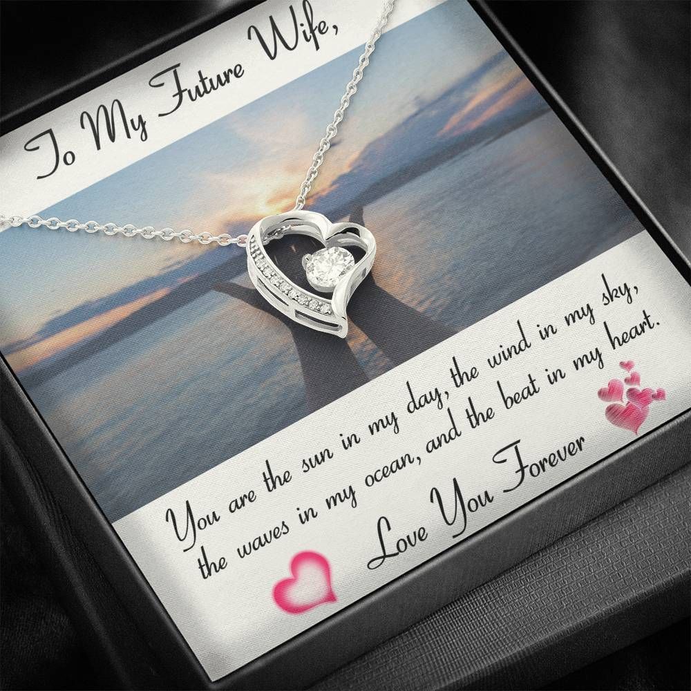 The Beat In My Heart Forever Love Necklace Gift For Wife