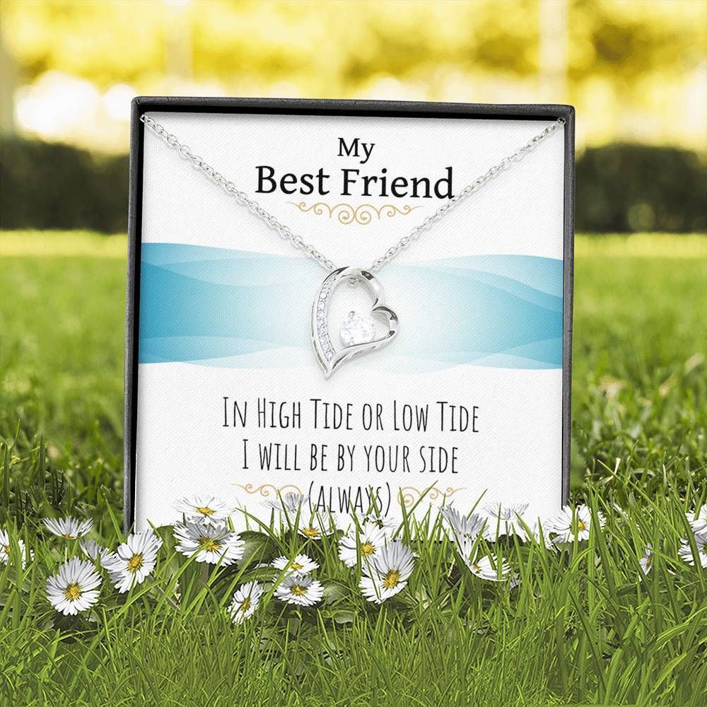 I Will Be By Your Side Always Forever Love Necklace Gift For Friend