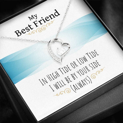 I Will Be By Your Side Always Forever Love Necklace Gift For Friend