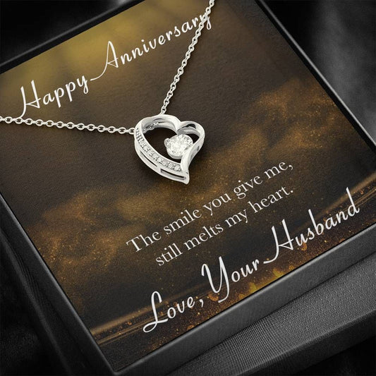 The Smile You Give Me Forever Love Necklace Gift For Wife