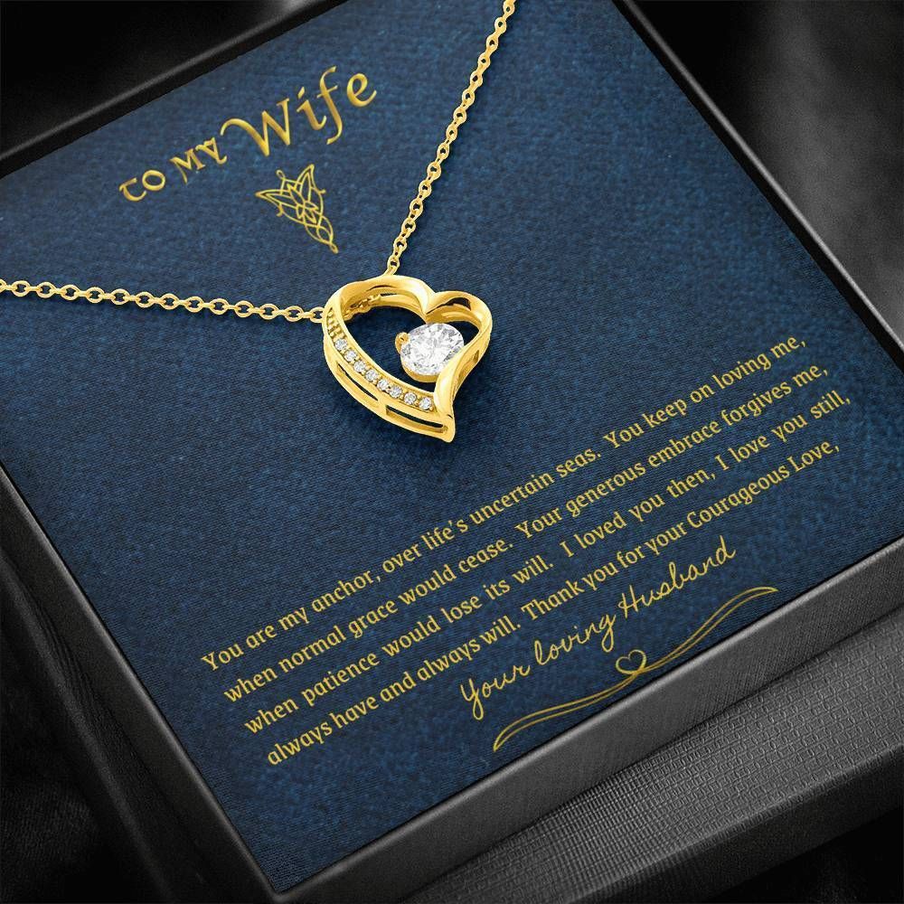 Love You For All The Ages Forever Love Necklace Gift For Wife