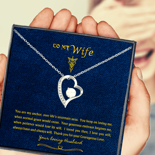 Love You For All The Ages Forever Love Necklace Gift For Wife