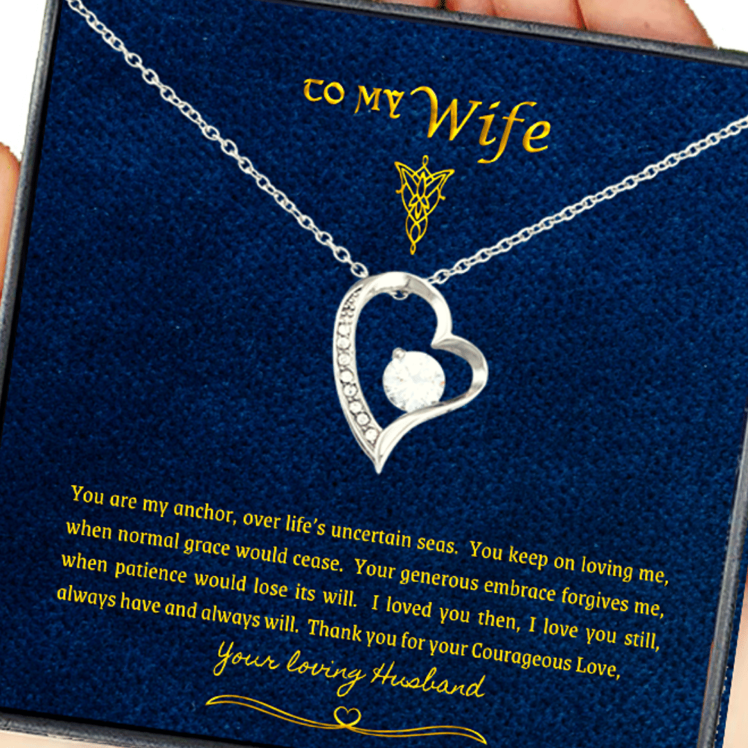 Love You For All The Ages Forever Love Necklace Gift For Wife