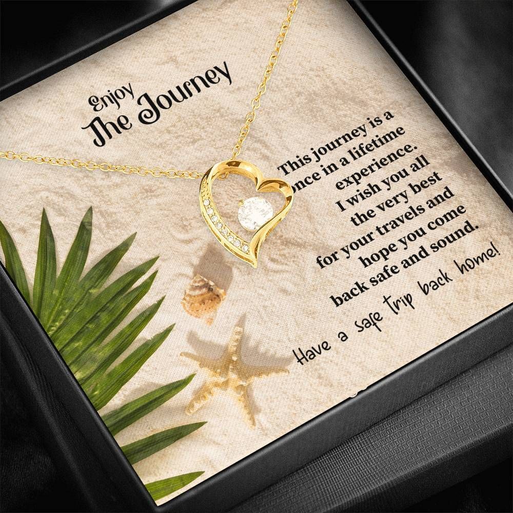 Enjoy The Journey Forever Love Necklace For Daughter