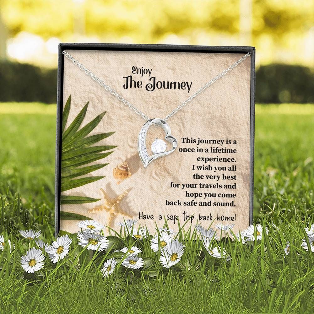 Enjoy The Journey Forever Love Necklace For Daughter