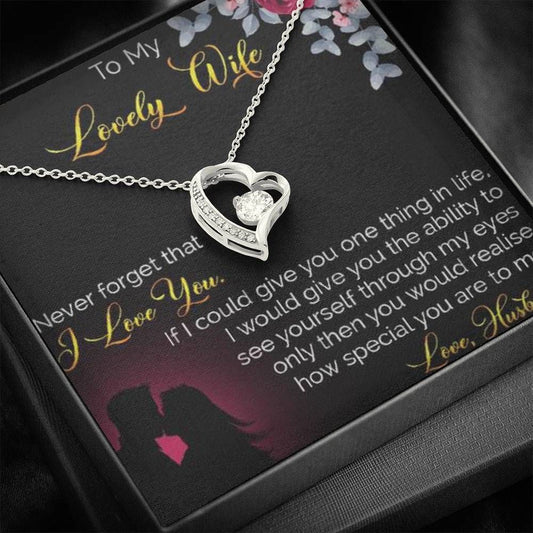 How Special You Are Forever Love Necklace Gift For Wife