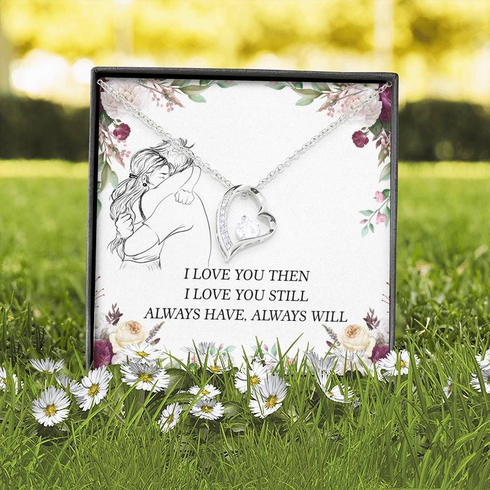 I Love You Then Amazing Gift For Wife Forever Love Necklace