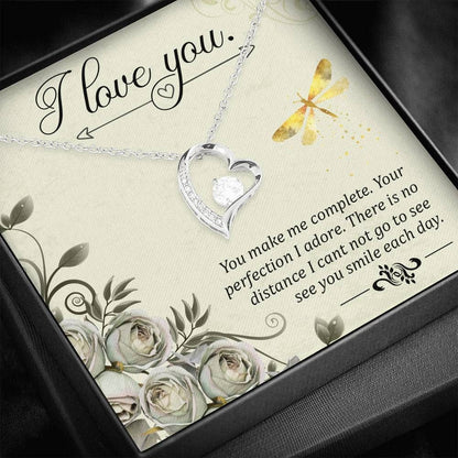 I Love You For Wife Forever Love Necklace