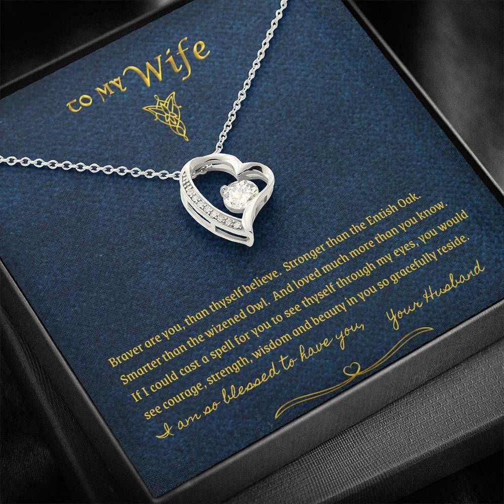 Love You More Than You Know Forever Love Necklace Gift For Wife