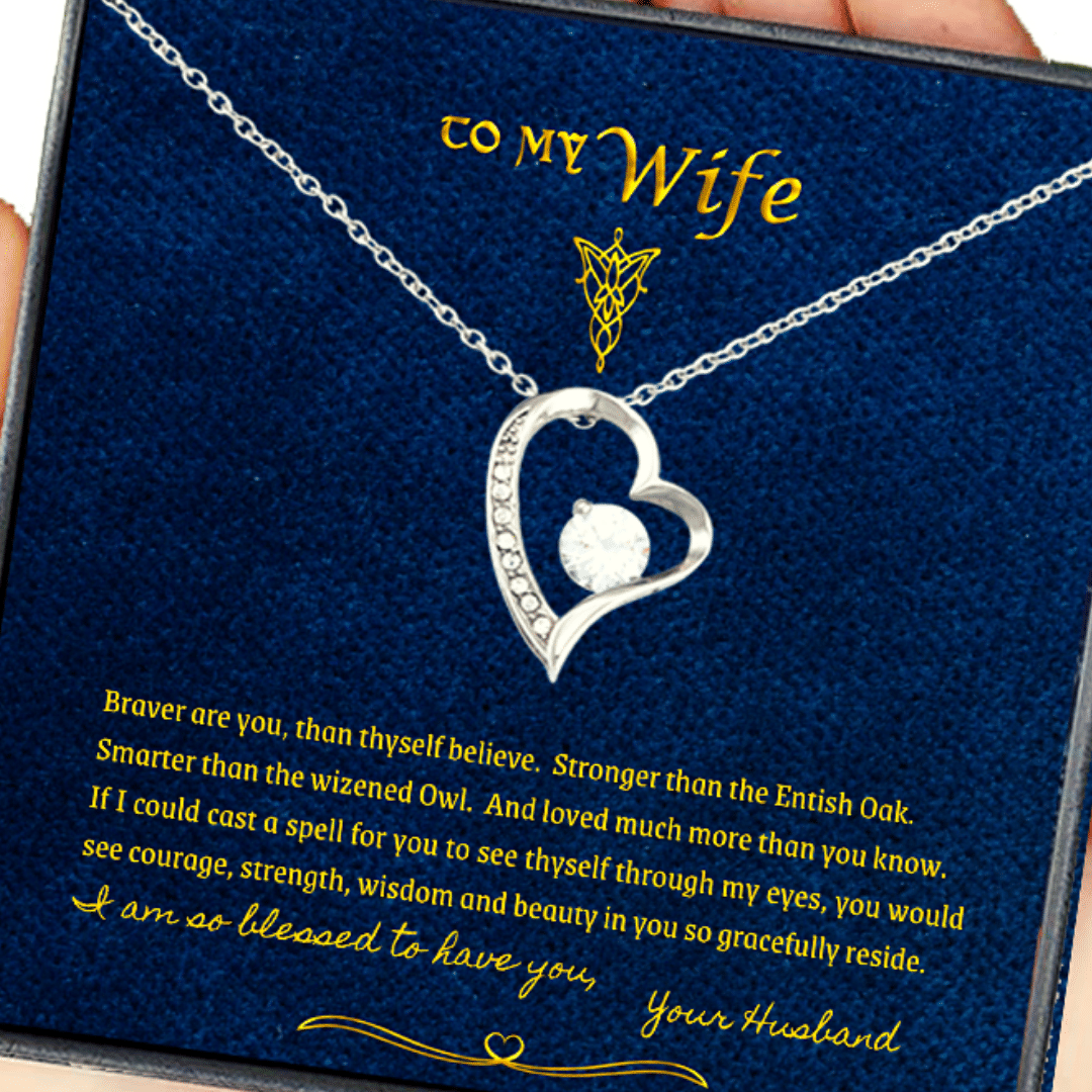 Love You More Than You Know Forever Love Necklace Gift For Wife