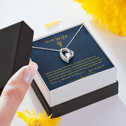 Love You More Than You Know Forever Love Necklace Gift For Wife